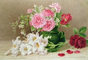 Roses et Lys - Mary Elizabeth Duffield